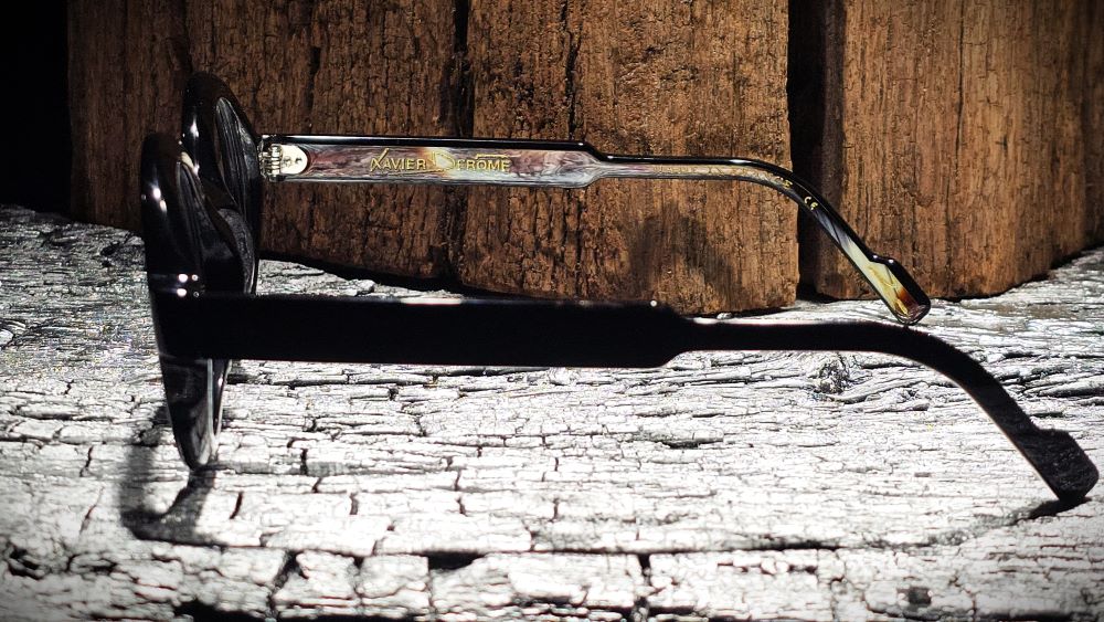 Xavier Derome Tourmalet C00 monture lunettes de vue ronde noire