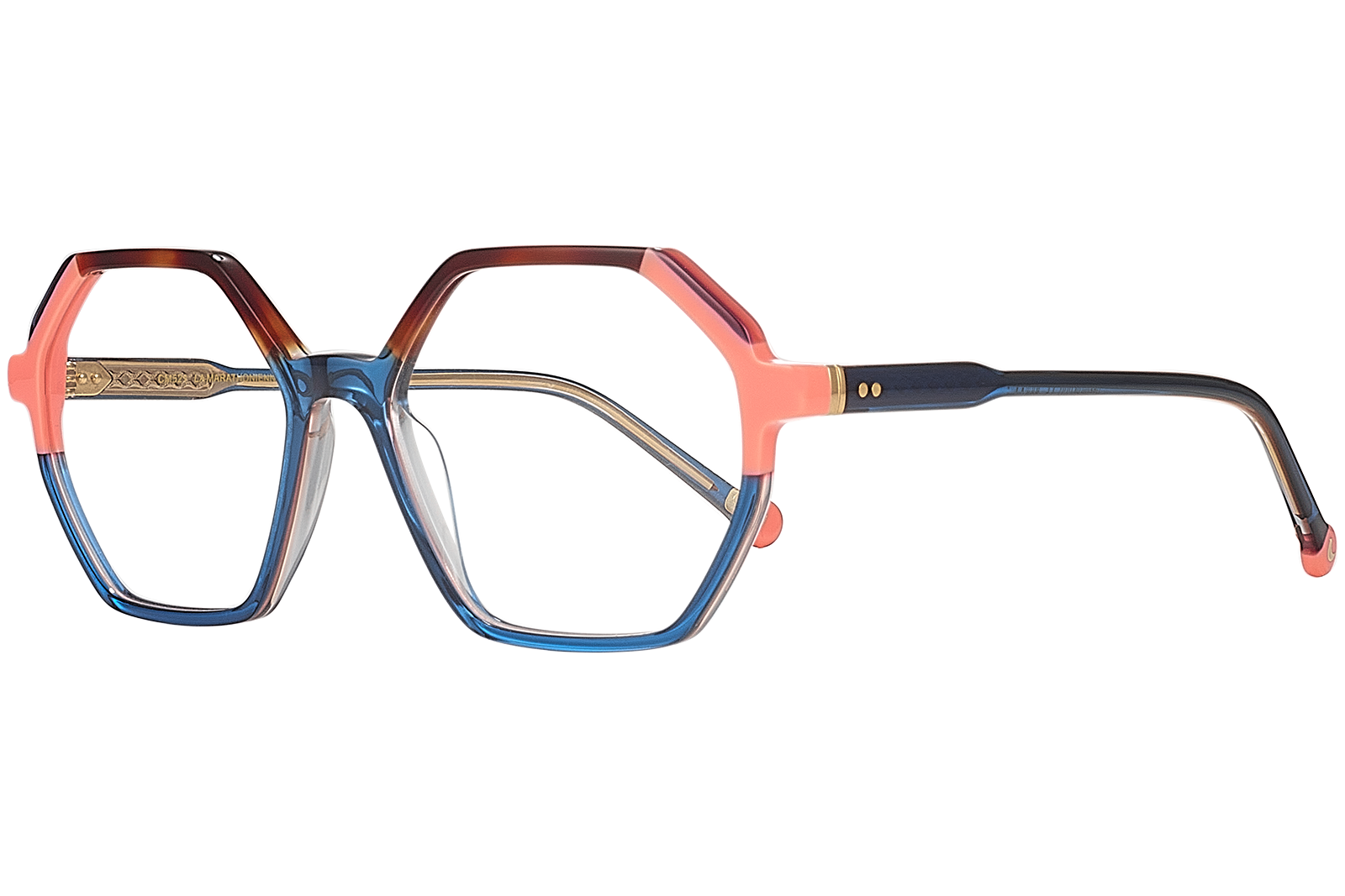Clémence & Margaux La Marathonienne lunettes de vue dégradé rouge