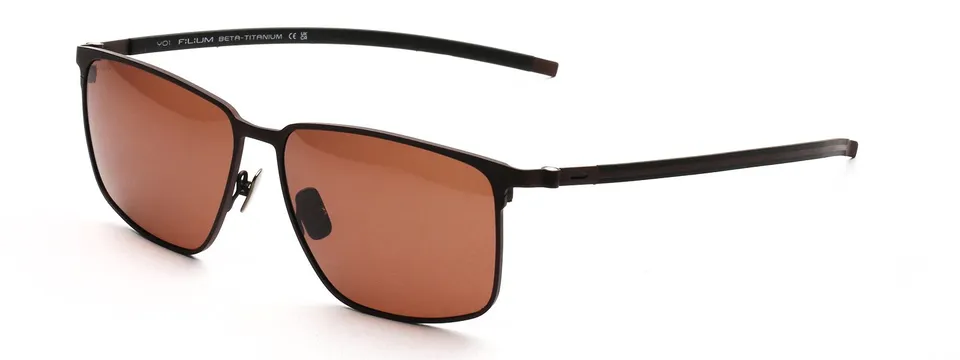 Filium FI S2612 Shanghai lunettes de soleil marron standard