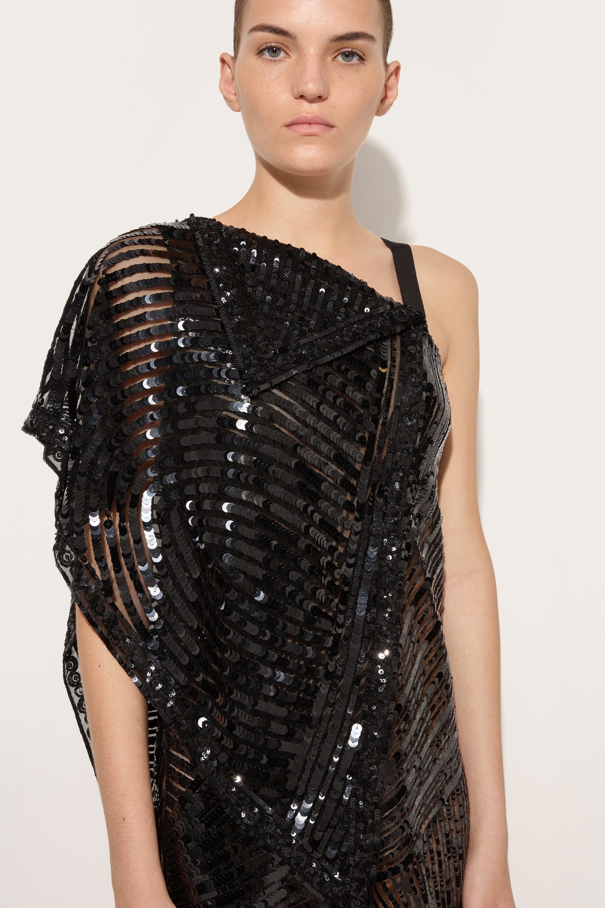 Emilio Pucci Dresses Abito robe noire paillettes 38