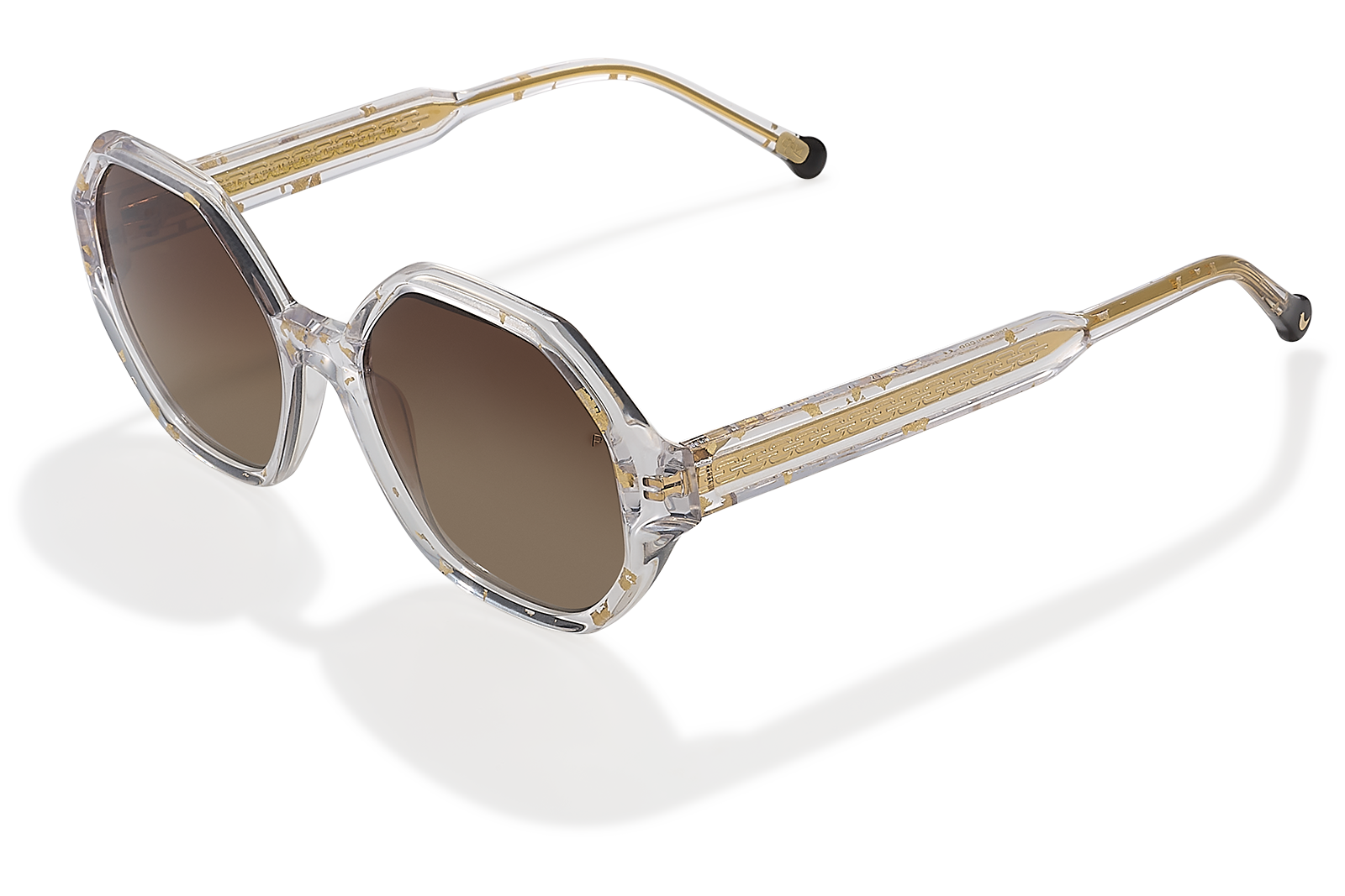 Clémence & Margaux La Palm-Beach lunettes de soleil cristal