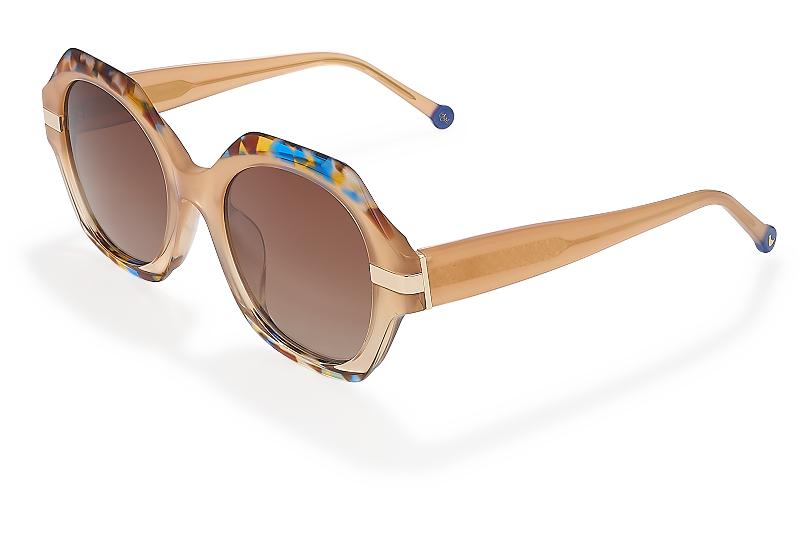 Clémence & Margaux La Honey lunettes de soleil Noir & Ecaille polarisé