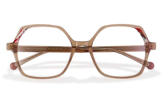 Clémence & Margaux La Marrante lunettes de vue rose nude