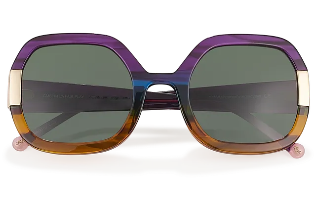 Clémence & Margaux La Fair Play lunettes de soleil Dégradé Violet & Brun