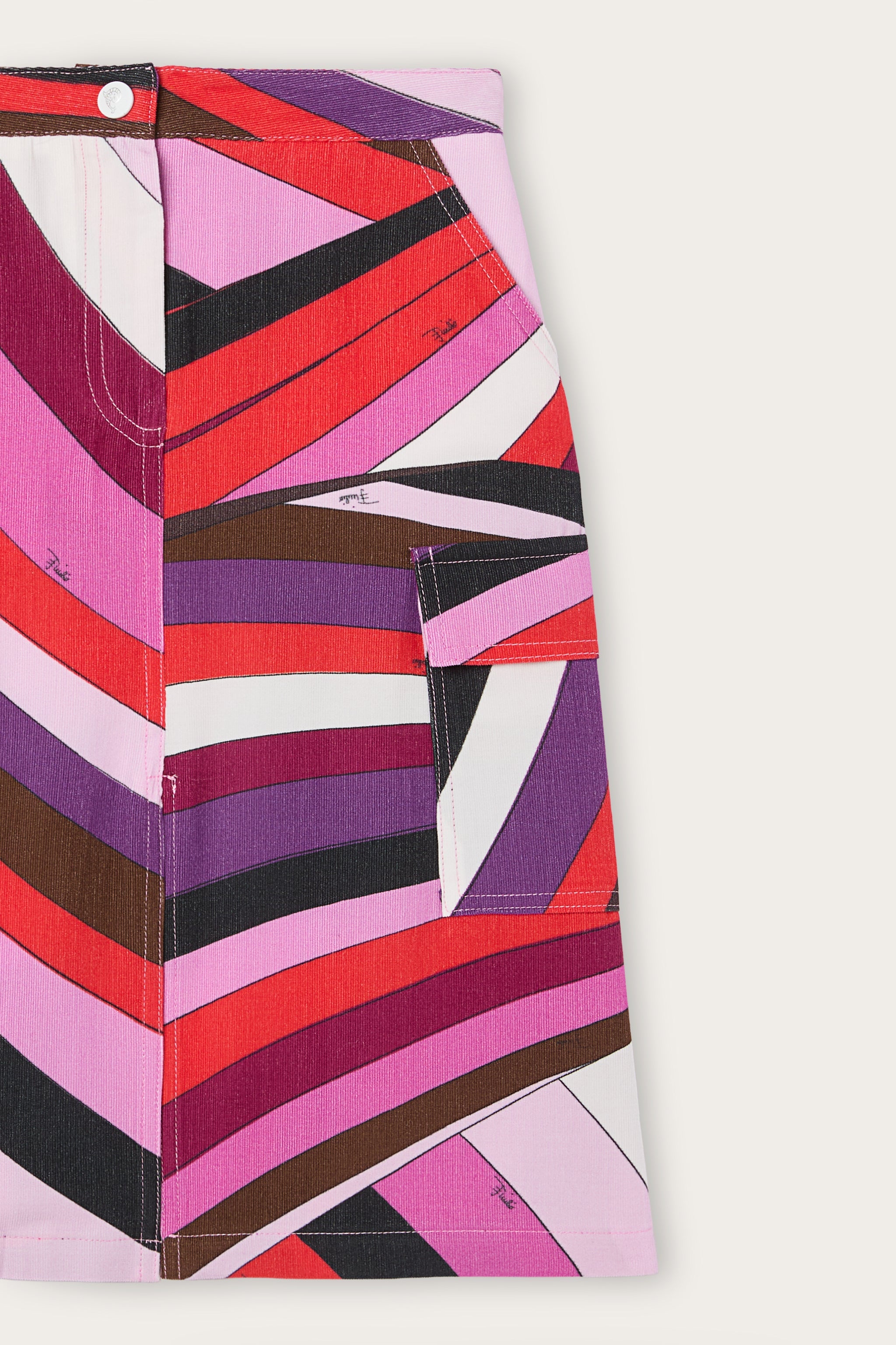 Emilio Pucci Skirts ZX7A70ZV1645RO jupe fuchsia velours