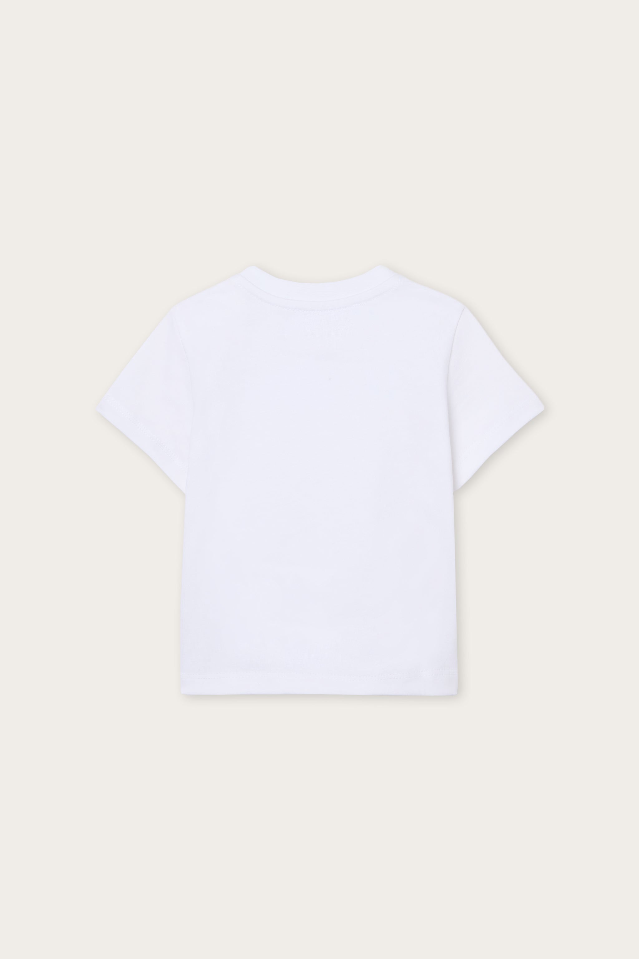Emilio Pucci T-shirt bébé coton bio blanc