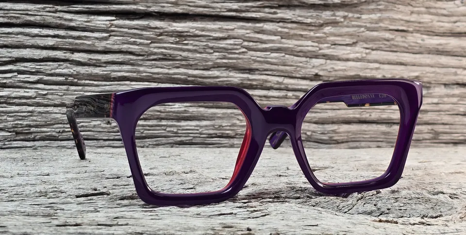 Xavier Derome Belledonne C298 monture lunettes de vue prune