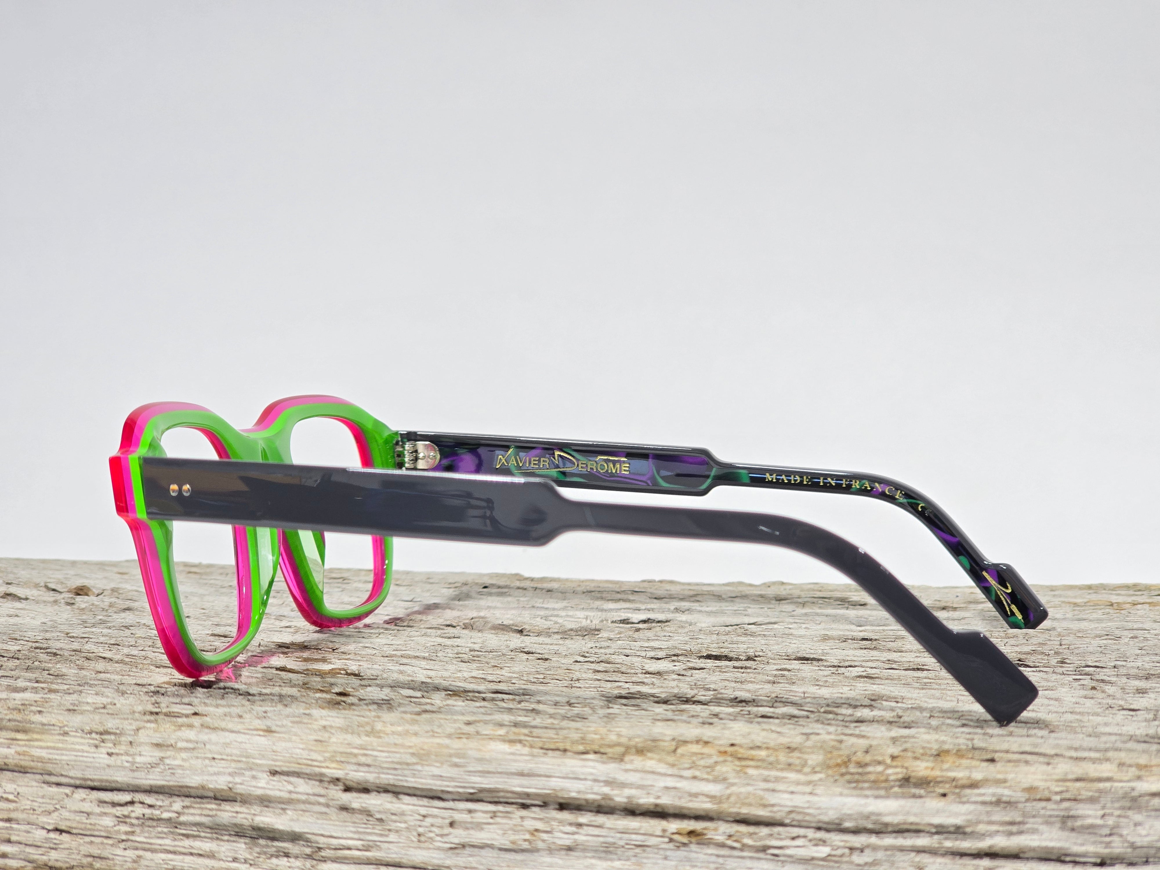 Xavier Derome Aubisque C296 lunettes de vue framboise