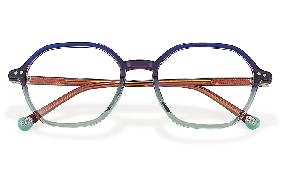 Clémence & Margaux La Danseuse lunettes de vue Brun hexagonale