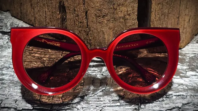 Xavier Derome Providence C274 SUN lunettes de soleil rouge