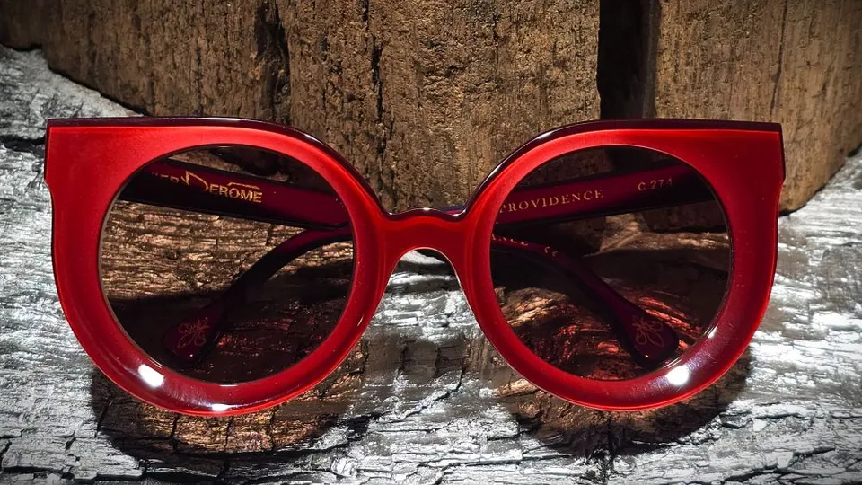 Xavier Derome Providence C274 SUN lunettes de soleil rouge