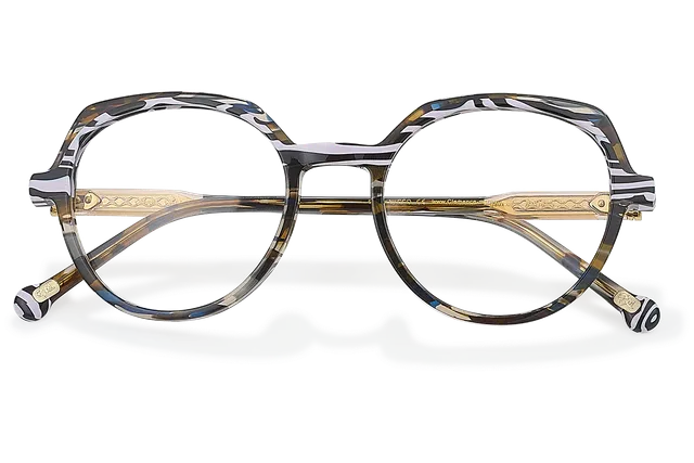 Clémence & Margaux La Alisa lunettes de vue Noir Écaille pantos