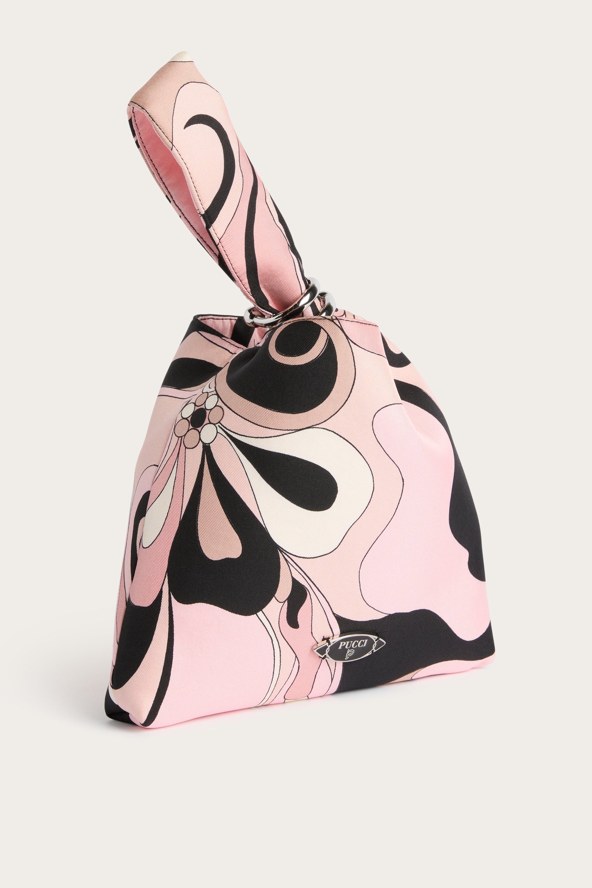 Emilio Pucci Bags Borsa Emilio pochette soie nude orchidées