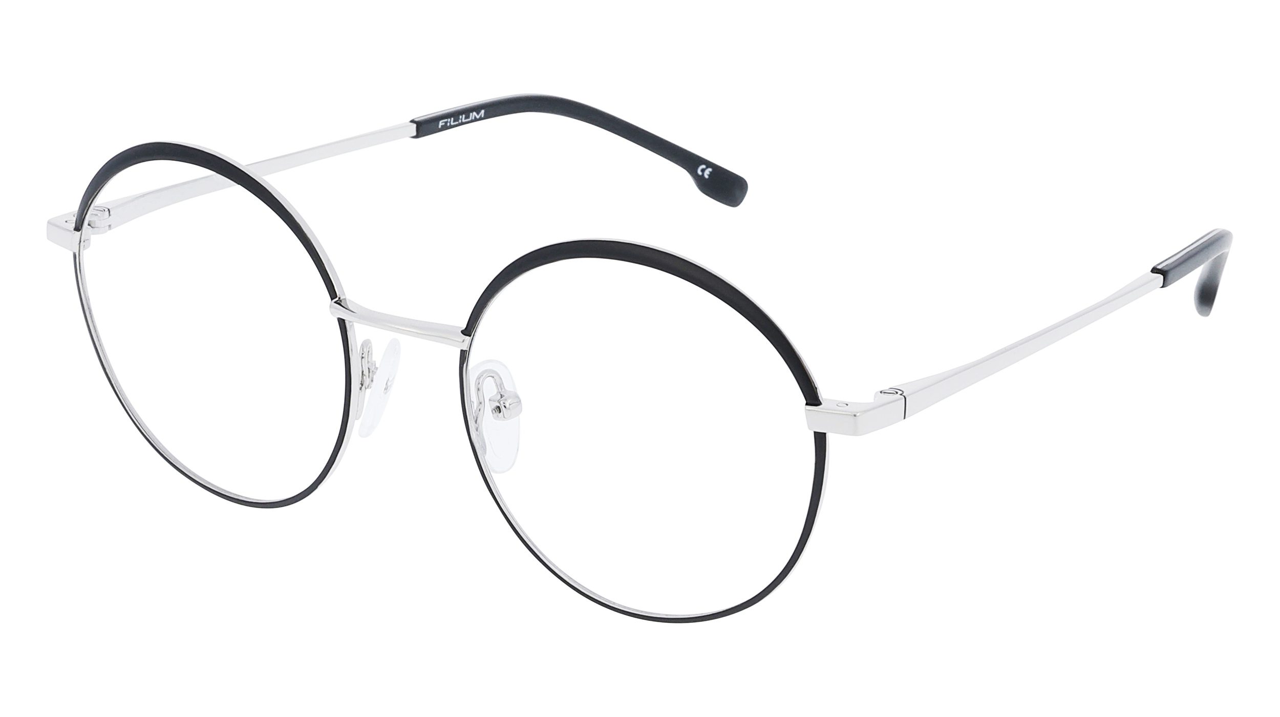 Filium FI 2214 NOAR lunettes de vue noir mat ronde