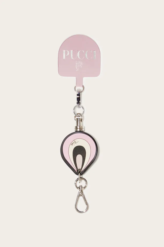 Emilio Pucci Phone Strap dragonne nude marbre yoyo