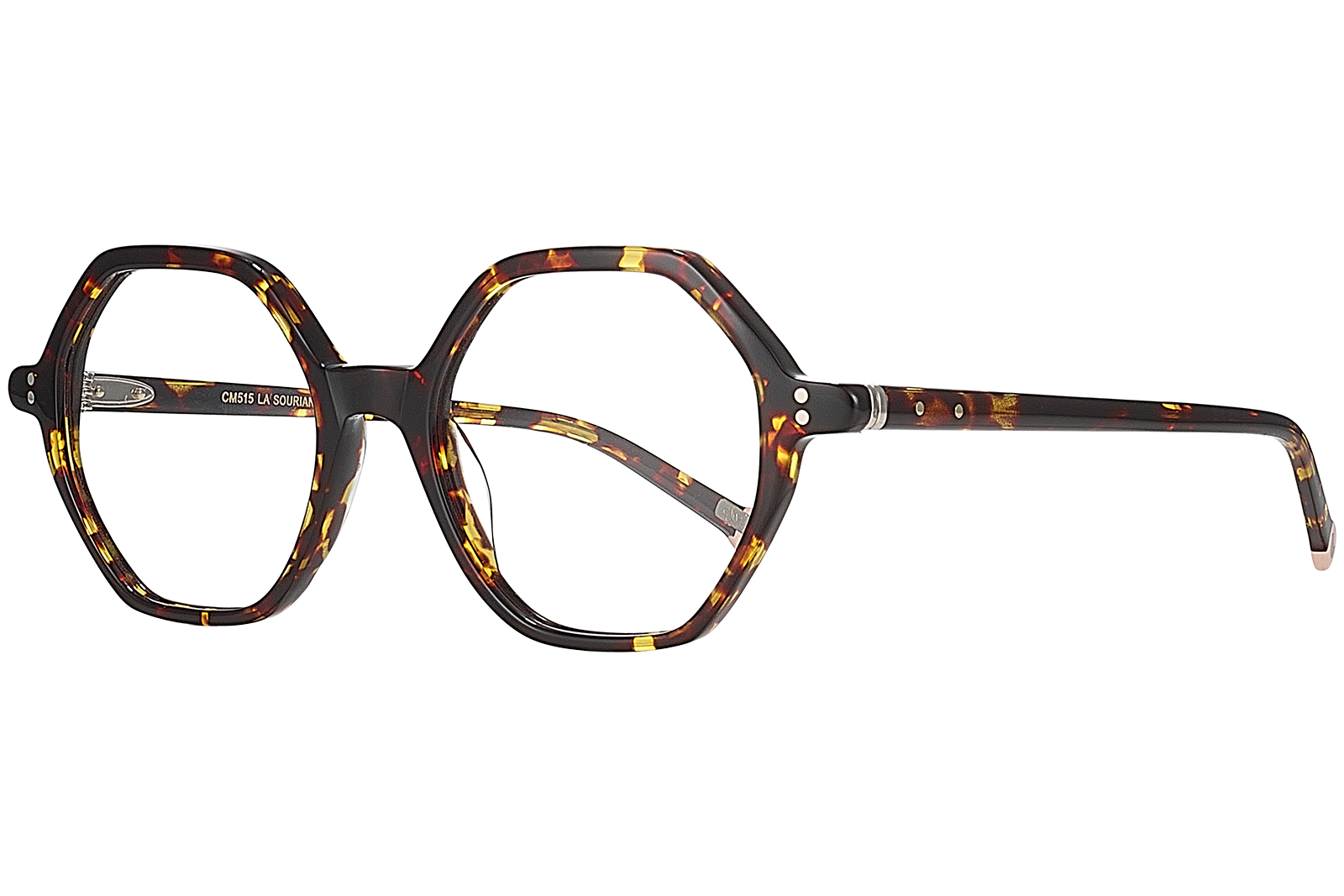 Clémence & Margaux La Souriante lunettes de vue brun rose