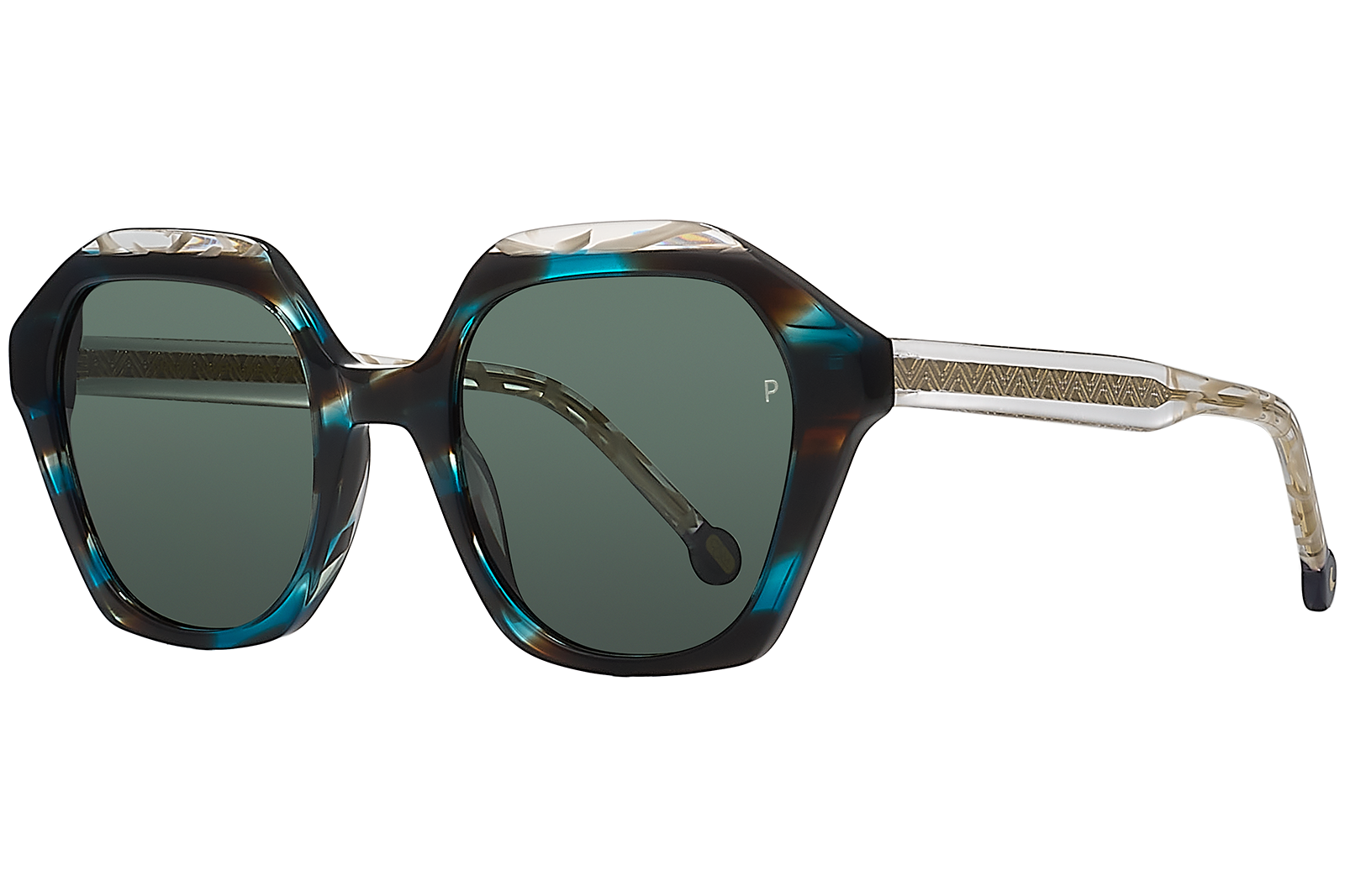 Clémence & Margaux L'Aventurière lunettes de soleil bleu
