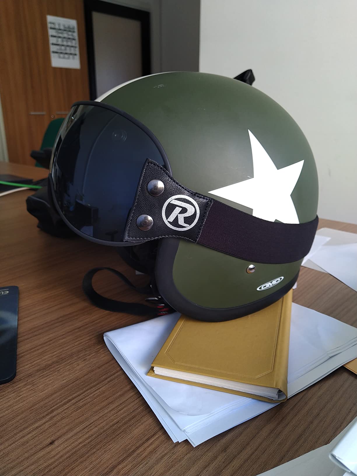 Raleri StrapSter Classic visiere casque incolore