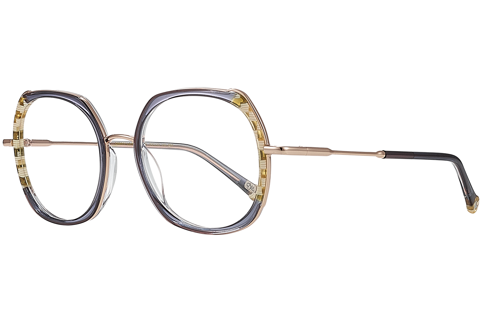 Clémence & Margaux La Florine lunettes de vue Moucheté Bleu femme