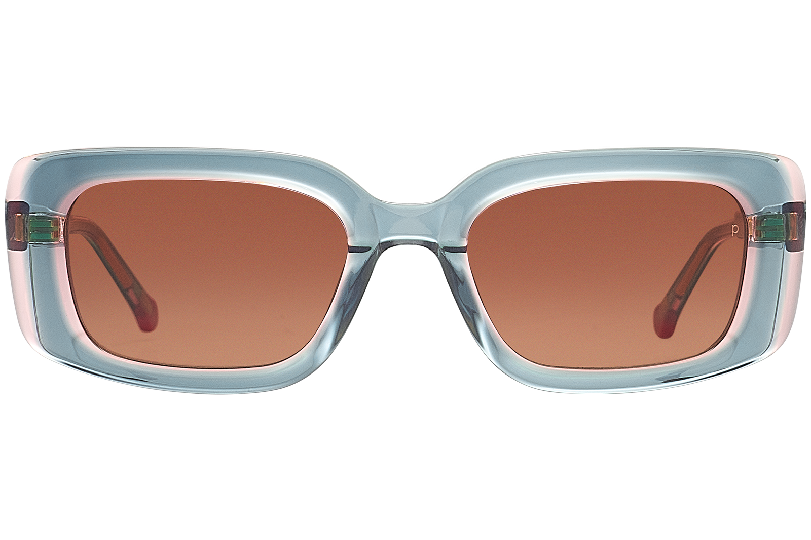 Clémence & Margaux L'Icône lunettes de soleil dégradé vert rose