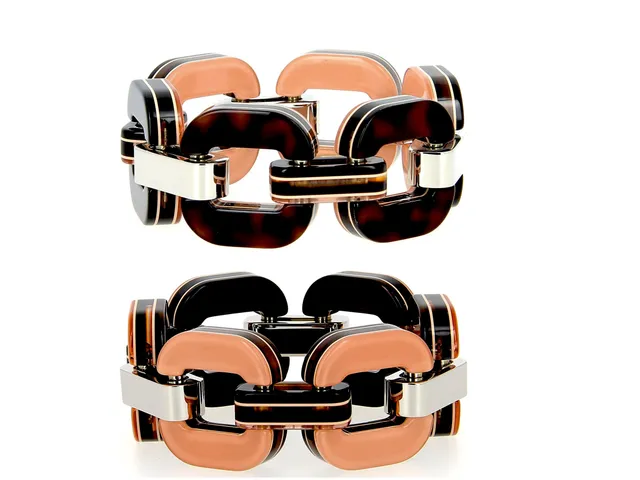 Xavier Derome Gourmettes Small GO01 C163 bracelet multicouche