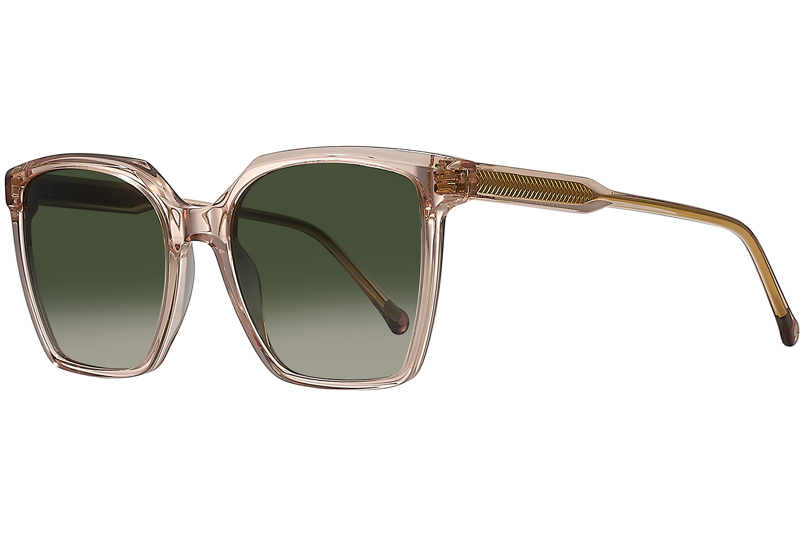 Clémence & Margaux La Villa Turquoise lunettes de soleil écaille claire polarisé