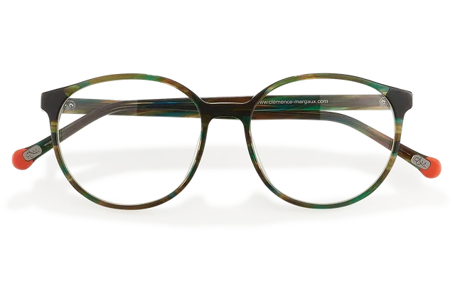 Clémence & Margaux Optiques La Magique lunettes de vue Vert & Brun