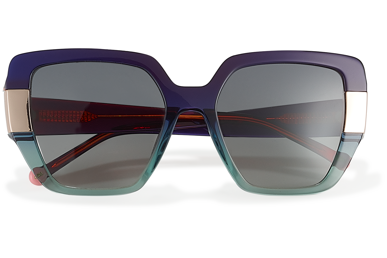 Clémence & Margaux New Hype lunettes de soleil Bleu polarisé