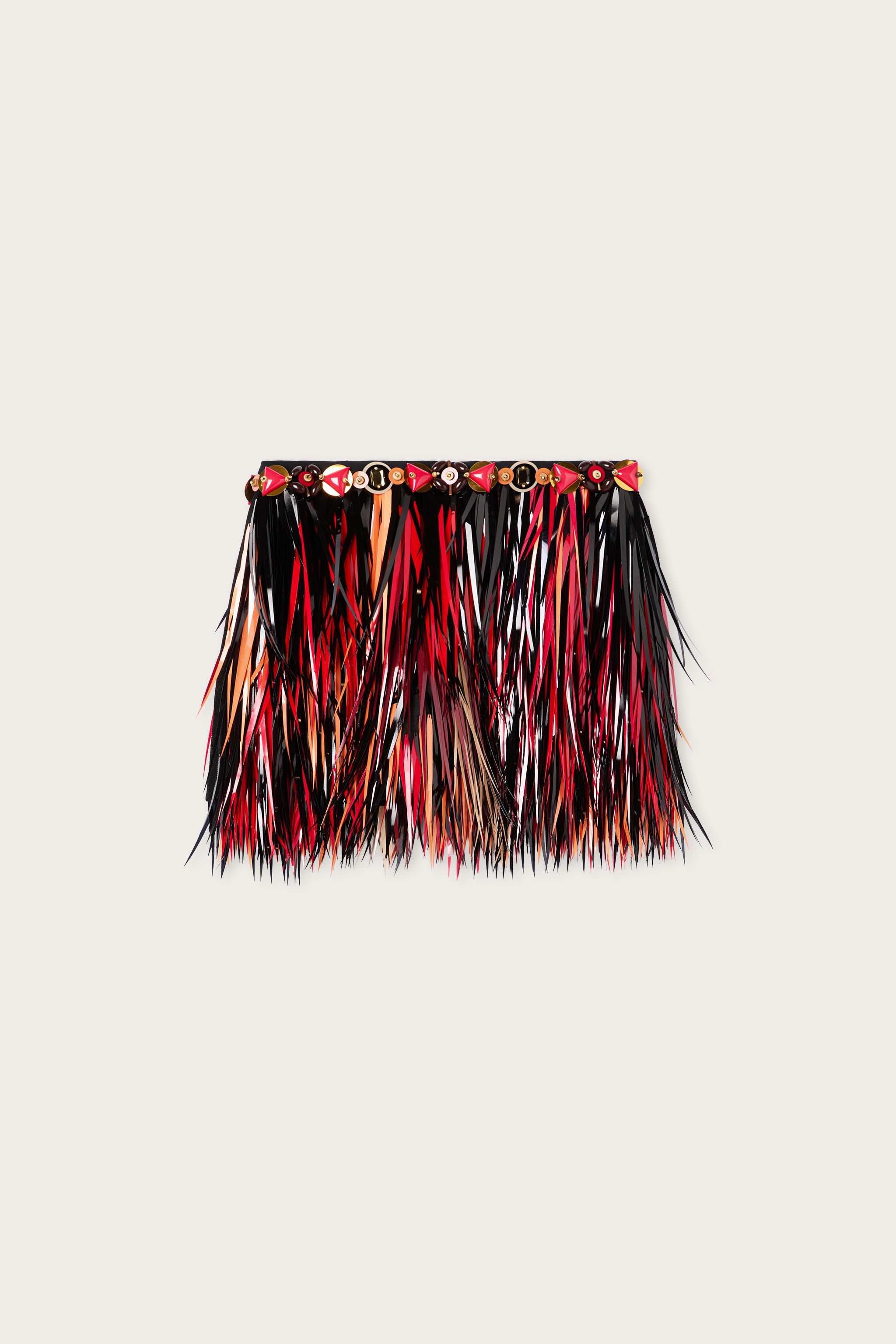 Emilio Pucci Skirts 6HRV456H943999 jupe nero soie brodée