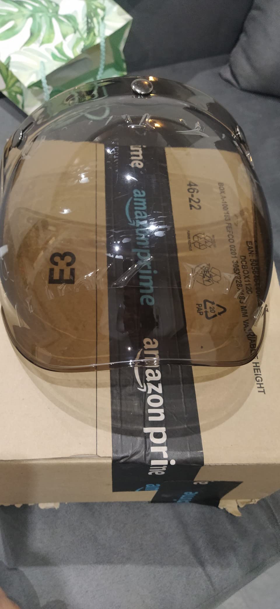 Raleri Airstream visiere casque DayTime Tinted fumée