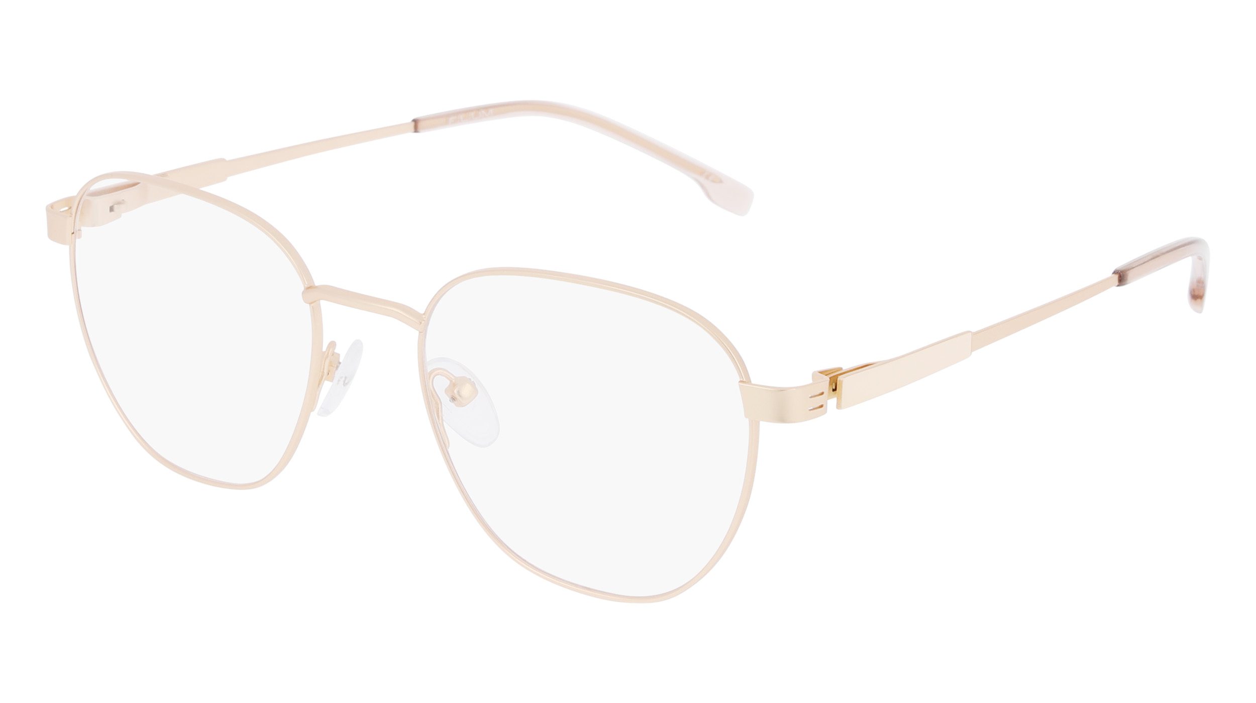 Filium FI 2410 Doré lunettes de vue monture cerclée arrondie