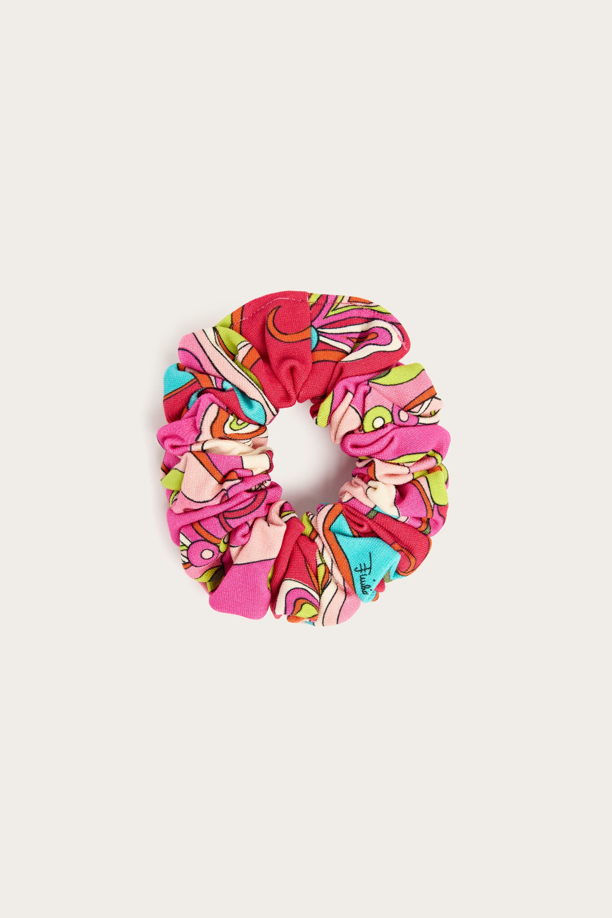 Emilio Pucci Orchidee Chouchou viscose fuchsia