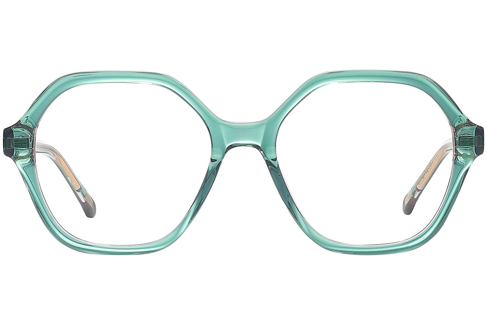 Clémence & Margaux L'Egérie lunettes de vue Noir & Ecaille hexago