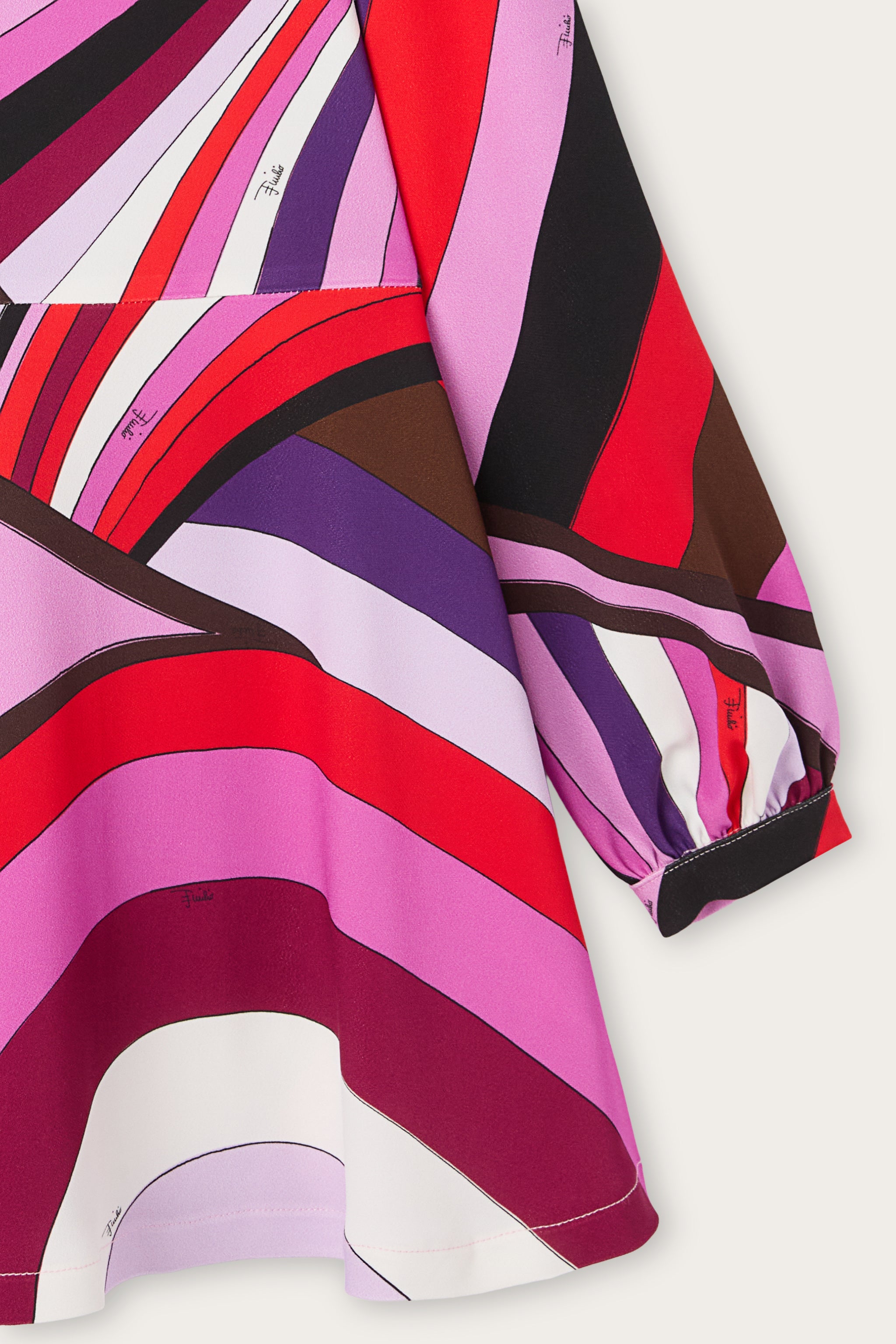 Emilio Pucci Dresses Abito Iride robe fille fuxia rouge