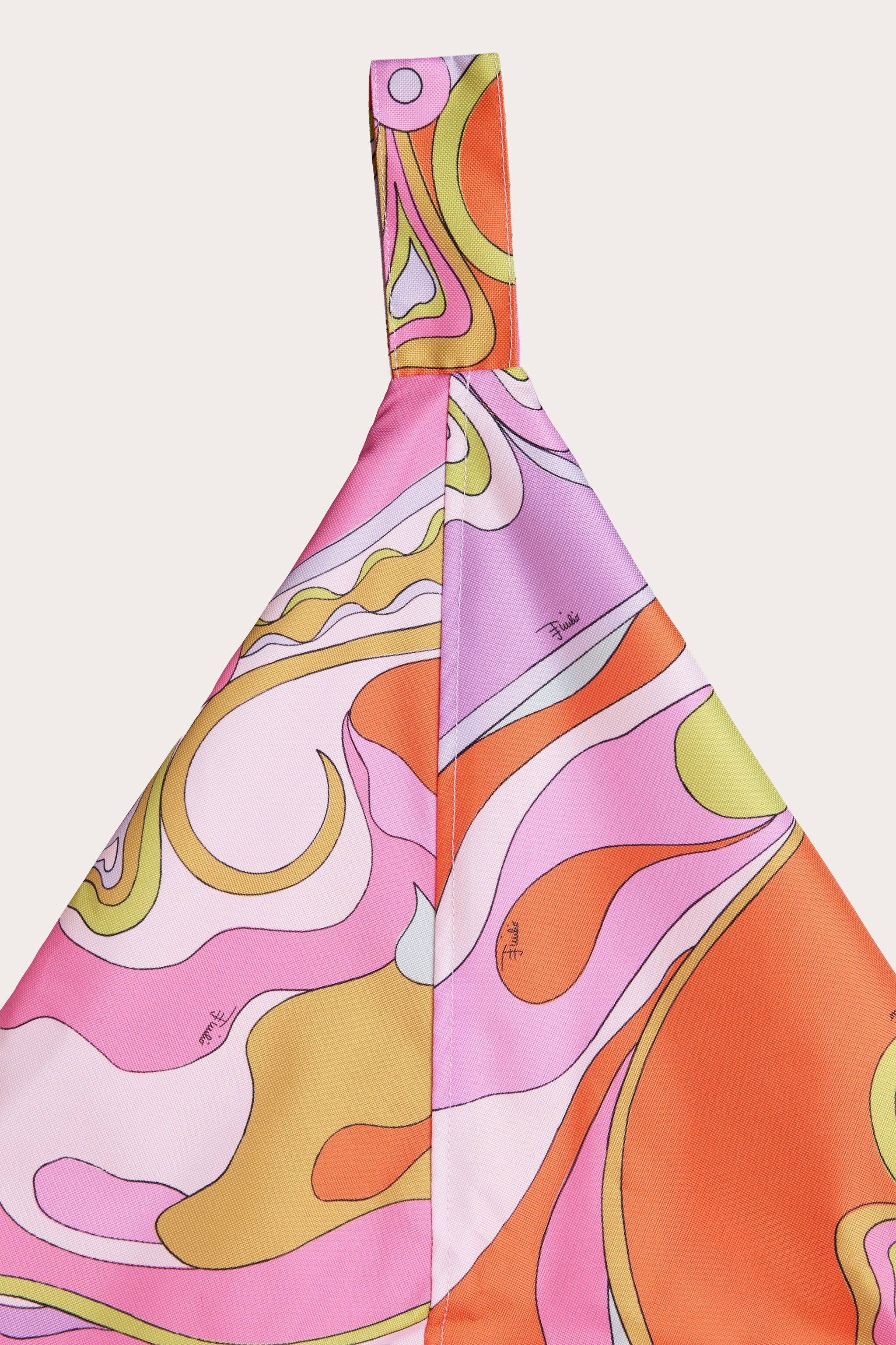 Emilio Pucci Orchidee pouf polyester multicolore