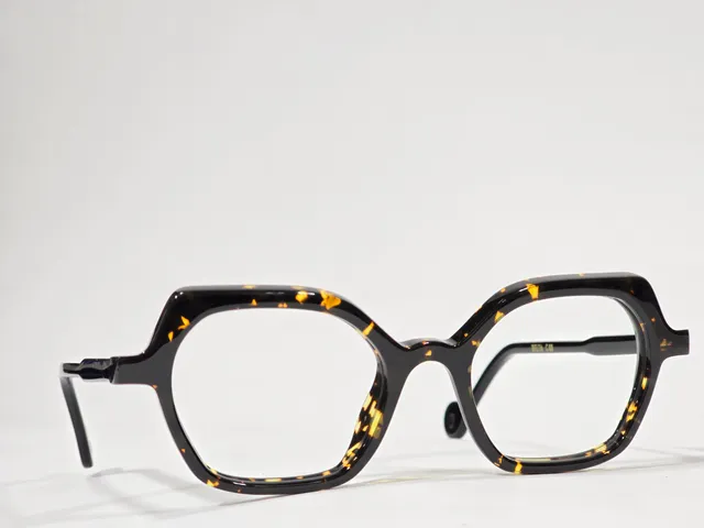 Xavier Derome DELTA-C80 lunettes de vue écaille hexagonale