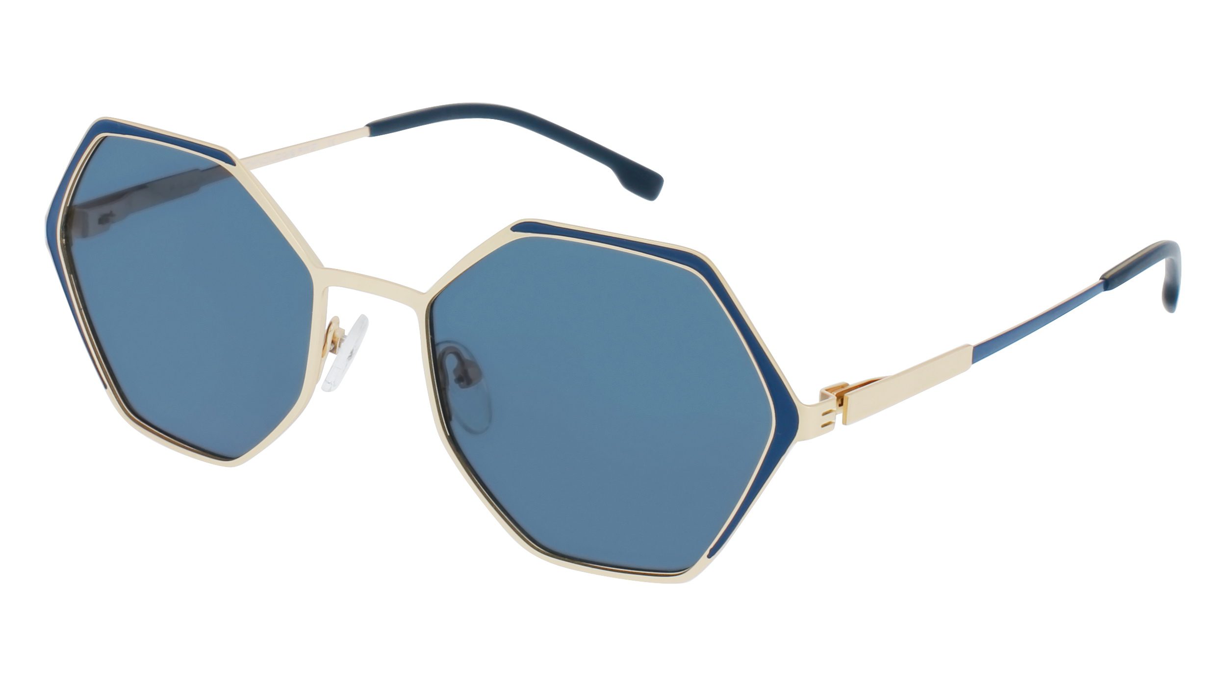 Filium FI S2302 DOBL lunettes de soleil femme doré bleu