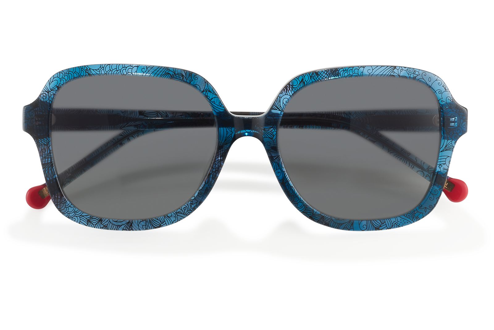 Clémence & Margaux La Cannoise lunettes de soleil Dentelle Bleue