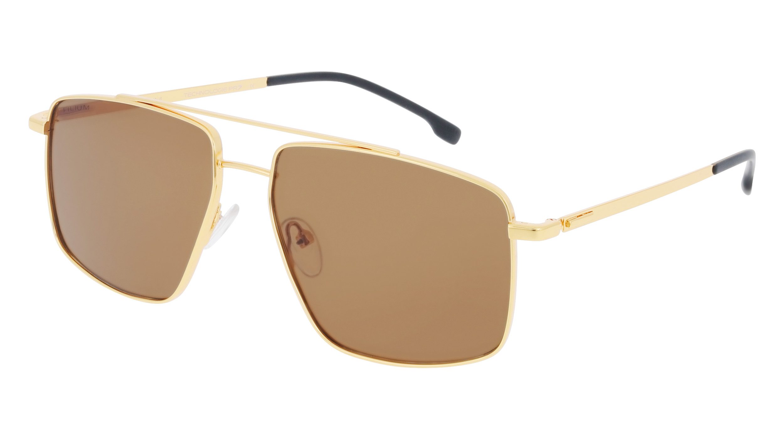 Filium Les Solaires FI S2410 DORE lunettes de soleil carrées