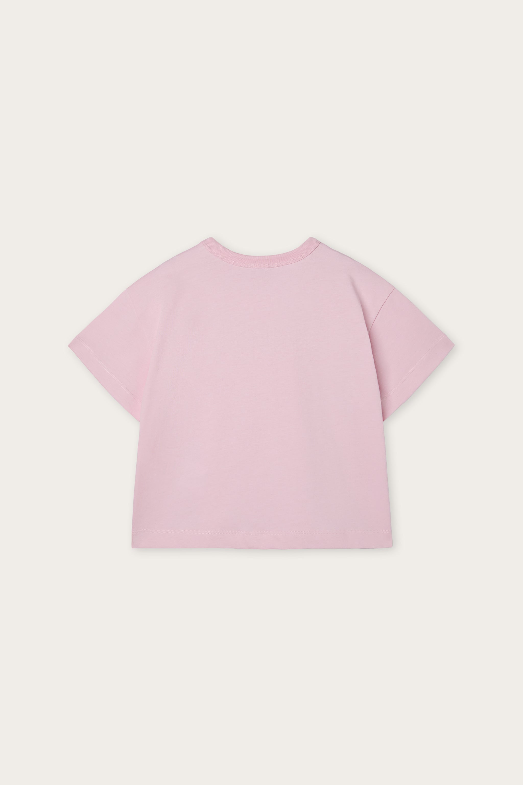 Emilio Pucci T-shirt Logo Rose Clair coton enfant
