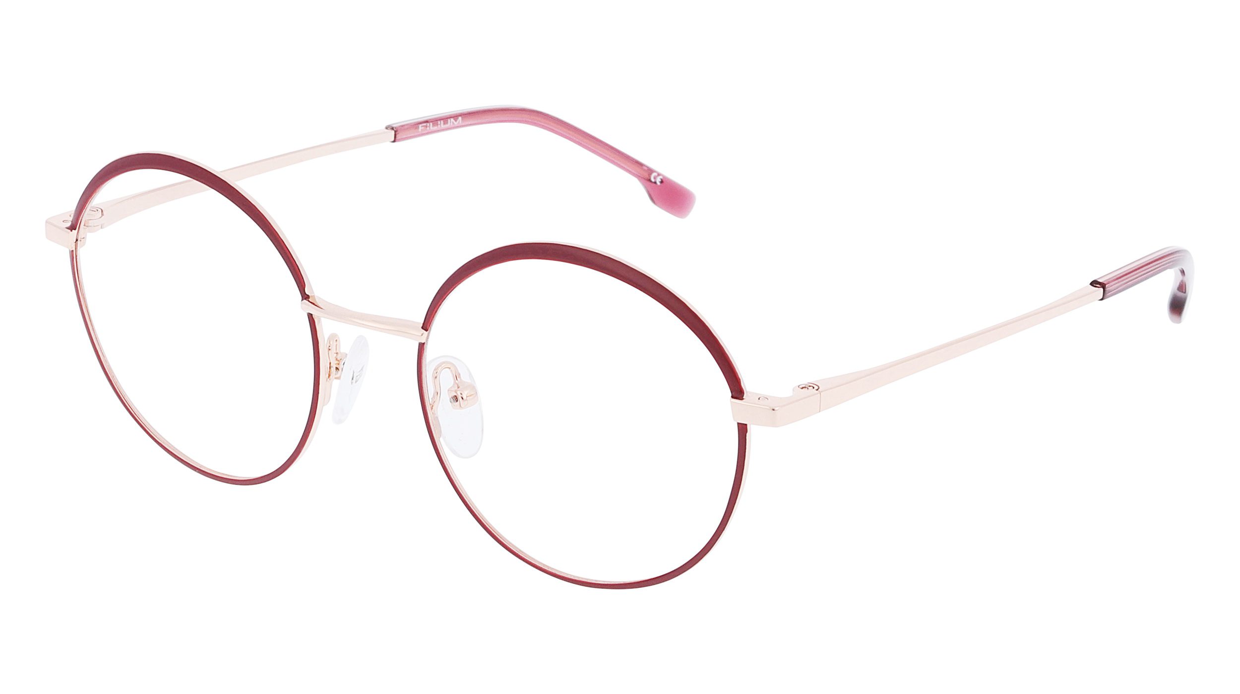 Filium FI 2214 DRBO lunettes de vue doré rose femme
