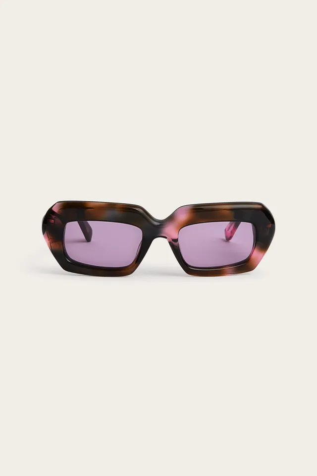 Emilio Pucci EP0245P lunettes de soleil havana bordeaux