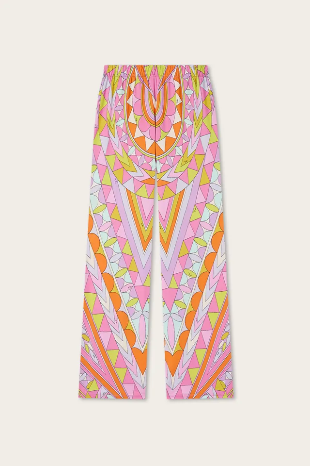 Emilio Pucci Manuba pantalon femme multicolore taille 38
