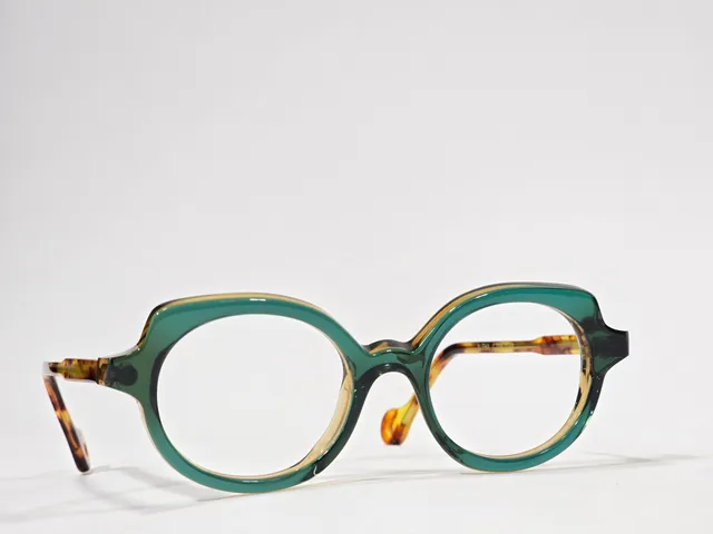 Xavier Derome Alpha C279 monture verte acétate