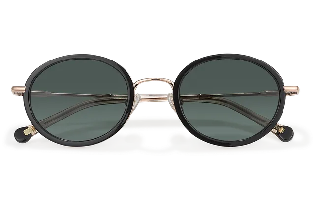Clémence & Margaux La Sable Rose lunettes de soleil noir doré