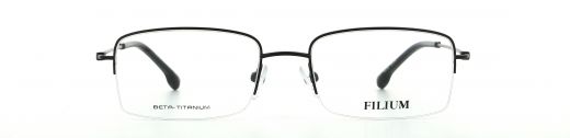 Filium FI 1906 Noir lunettes de vue noir demi-cerclée
