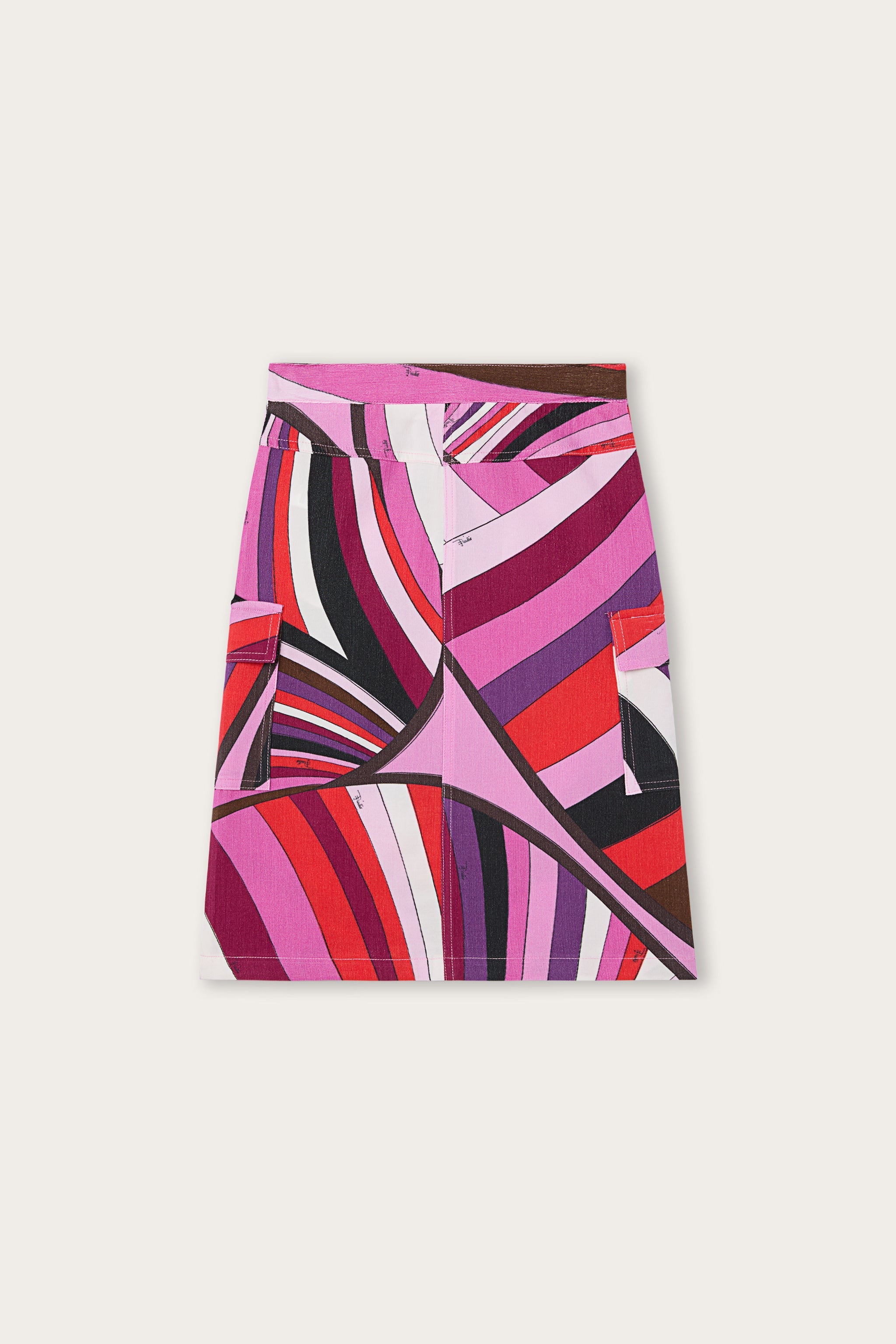 Emilio Pucci Skirts ZX7A70ZV1645RO jupe fuchsia velours