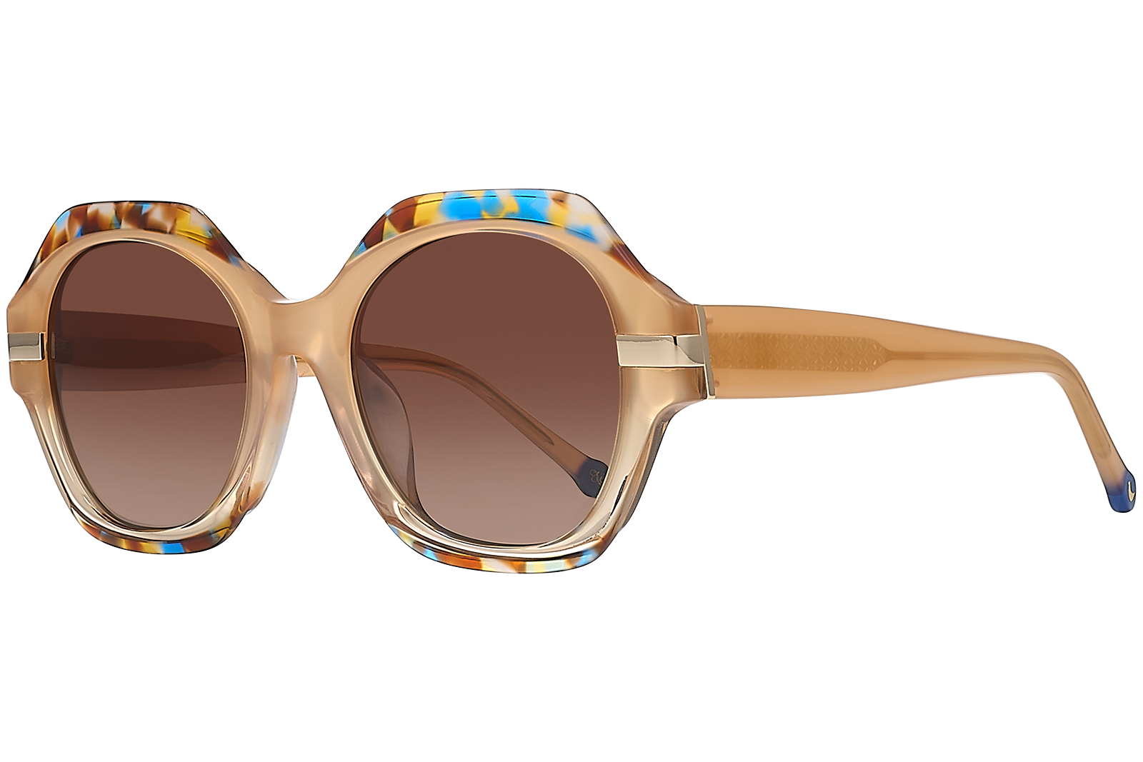 Clémence & Margaux La Honey lunettes de soleil Noir & Ecaille polarisé