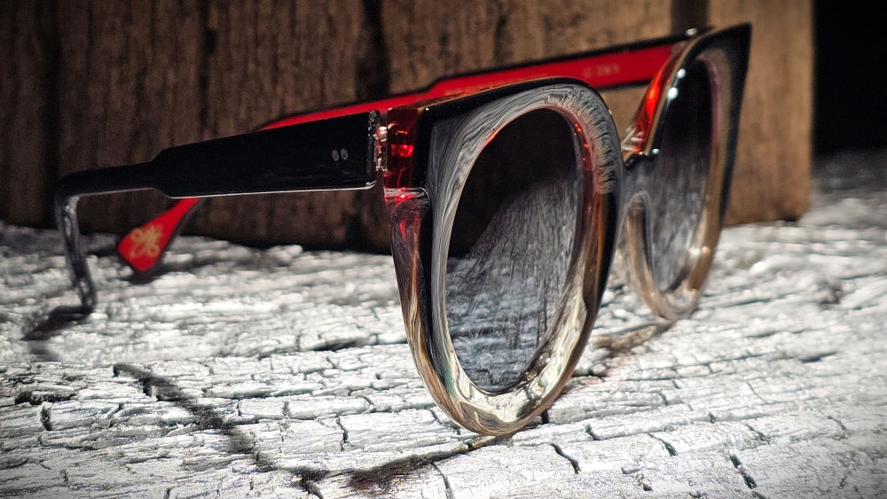 Xavier Derome Providence C291-SUN lunettes de soleil rouges