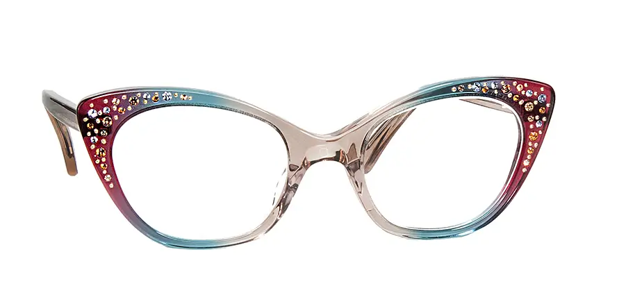 Francis Klein Optics Denim lunettes de vue femme